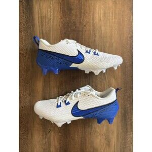 Nike Vapor Edge Speed 360 2 White Royal Blue Men Size 10 Football FQ4045-105